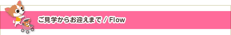 FLOW / 遠方の方のご購入からお引渡しまでの流れ